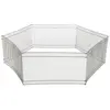 TRIXIE Enclos ø 90 × 25 cm, pour hamsters ou souris. (contient 6 grilles).