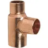 ECOLANDS Fplus - Raccord cuivre en t réduit à souder - Femelle - diamètre 16 - 12 - 16 mm