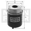 Mann filter Filtre à carburant (Ref: WK 8123)