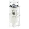 Mann filter PL 100/2 Filtre à carburant - APPLICATIONS NON ROUTIÈRES