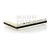 Mann filter CU 2534 Filtre à air de cabine - POIDS-LOURDS + AUTOBUS
