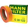 Mann filter C 30 122 Filtre à air - VÉHICULE DE TOURISME + UTILITAIRES