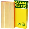 Mann filter C 35 148 Filtre à air - VÉHICULE DE TOURISME + UTILITAIRES