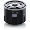 Mann filter W 77/2 Filtre à huile - APPLICATIONS NON ROUTIÈRES