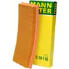 Mann filter C 38 116 Filtre à air - VÉHICULE DE TOURISME + UTILITAIRES