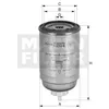 Mann filter WK 9029 Filtre à carburant - APPLICATIONS NON ROUTIÈRES