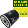 Mann filter W 7053 Filtre à huile - VÉHICULE DE TOURISME + UTILITAIRES
