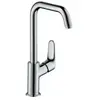 Mitigeur de lavabo à bec haut pivotant Hansgrohe Focus 240 - Chromé