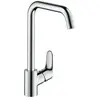 hansgrohe Mitigeur de cuisine Focus M41 260, 1 jet, Chromé, 31822000