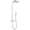 Hansgrohe Colonne de douche thermostatique Raindance E 360 blanc et chromé TU