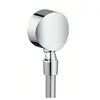Hansgrohe Fixfit S Coude Raccordement Avec Rotule Chrome