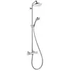 hansgrohe Croma Colonne de douche, Mitigeur thermostatique, 27185000,