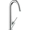 Mitigeur évier Axor Starck bec haut - Chromé