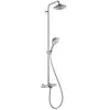 Colonne bain douche thermostatique Raindance S 240 chromé Hansgrohe