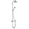 Hansgrohe Colonne de douche ou bain douche sans robinetterie Croma 220 chromé TU