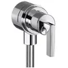 AXOR Citterio raccord de flexible avec robinet d'arrêt, 39882000,