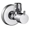 hansgrohe Robinet d'arrêt S sortie G 3/8, Chromé, 13901000