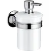 Distributeur savon liquide mural Montreux brossé Hansgrohe 42019820