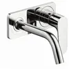MITIGEUR LAVABO ENCASTRE AVEC PLAQUE CHR HANSGROHE
