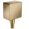 Hansgrohe Coude de raccordement Square, bronze brossé (26455140)