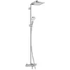 Colonne bain douche thermostatique Crometta E 240 chromé Hansgrohe