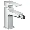 Mitigeur bidet poignée manette, bonde Push-Open chromé Hansgrohe