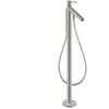 hansgrohe Mitigeur bain monocommande Axor Starck A 156 mm, sol, avec p...
