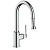 Hansgrohe Axor Montreux 1-gats keukenkraan m hoge draaibare ronde uitl...