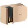 AXOR One Support de douchette avec raccord de flexible, 45723300,