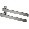 Hansgrohe AXOR Universal Softsquare Porte-serviettes de toilette, 42821330,