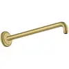 hansgrohe Bras de douche 389 mm, 90° pivotant, fixation murale, brossé