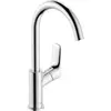 Hansgrohe Mitigeur de lavabo bec haut Logis 210 sans tirette et sans vidage TU