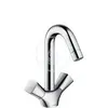 Hansgrohe Mélangeur de lavabo avec tirette et vidage synthétique chromé