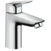 Mitigeur de lavabo 100  CoolStart sans tirette ni vidage chromé Hansgrohe