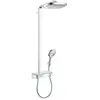 Raindance Select e 300 3jet 27127000 Showerpipe , chromé - Hansgrohe