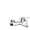 Hansgrohe Mitigeur de lavabo Care mural avec poignée extra longue chromé TU