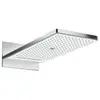 Hansgrohe Douche de tête Rainmaker Select 580 3 jets EcoSmart 9 l min blanc chromé