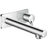 Hansgrohe Mitigeur lavabo mural Talis S 225 mm + bonde à écoulement libre Chromé