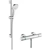 Hansgrohe Combi douche Vario avec barre 65cm Ecostat Comfort blanc chromé TU