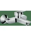 HANSGROHE Mitigeur lavabo mural Logis sans tirette ni vidage chromé