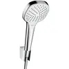 Hansgrohe Set Porter'S/Croma Select E 110 Vario blanc chromé Hansgrohe