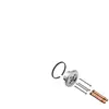 hansgrohe Rallonge Axor Starck 28 mm, pour colonne de douche