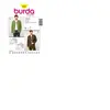 Burda B7291 Patron de Couture Veste 19 x 13 cm, 50-60