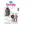 Burda B7422 Patron de Couture Cape 19 x 13 cm, 36-50