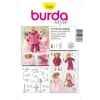 Burda B7753 Patron de Couture Habits de Poupée 19 x 13 cm