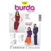 Burda B6988 Patron de Couture Robe 19 x 13 cm, 34-46
