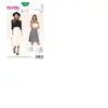 Burda B6880 Patron de Couture Jupe 19 x 13 cm, nc, 36-46