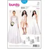 Patron Burda 6776 Robe de mariée et robe de soirée du 34 au 44(...) -