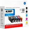 KMP Pack de 5 cartouches C107BKXV compatible CANON 570XL PGBK + 571XL BK C Y M