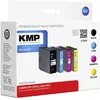 KMP MULTIPACK C103V - Pack de 4 - noir, jaune, cyan, magenta - compati...